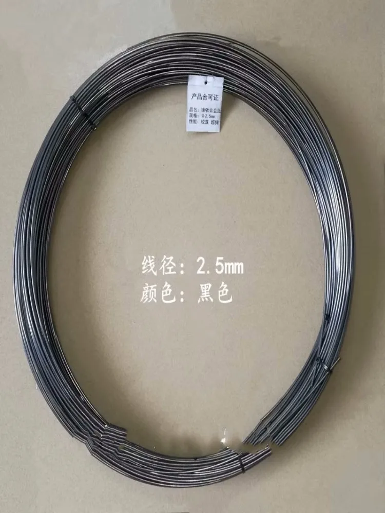 1 Meter Super Elastic Nitinol Alloy Nickel-Titanium Straight Wire Hyperelastic Filament 0.8mm 1.0mm 1.6mm  2.0mm NiTi-ss