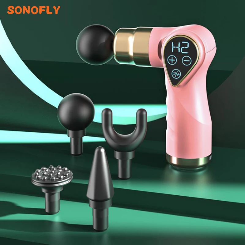 

Мини-массажер SONOFLY с ЖК-дисплеем для облегчения боли в мышцах