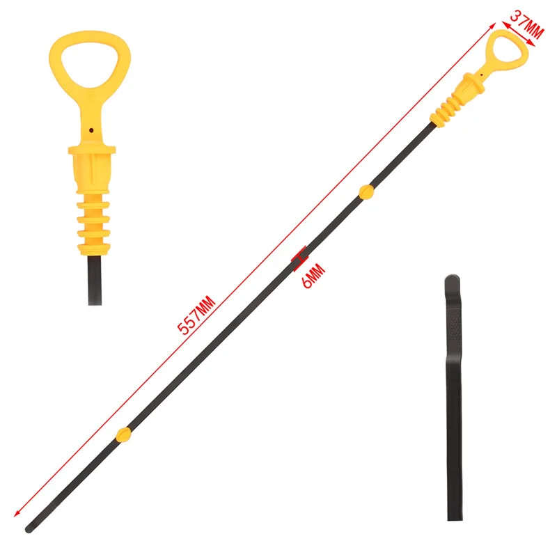 Engine Oil Dipstick Level Tube Boot Funnel VW Audi Golf Jetta Beetle 1999-2005 2.0L 1.6 1.8T 06B115611B Car Accessories engine oil dipstick
