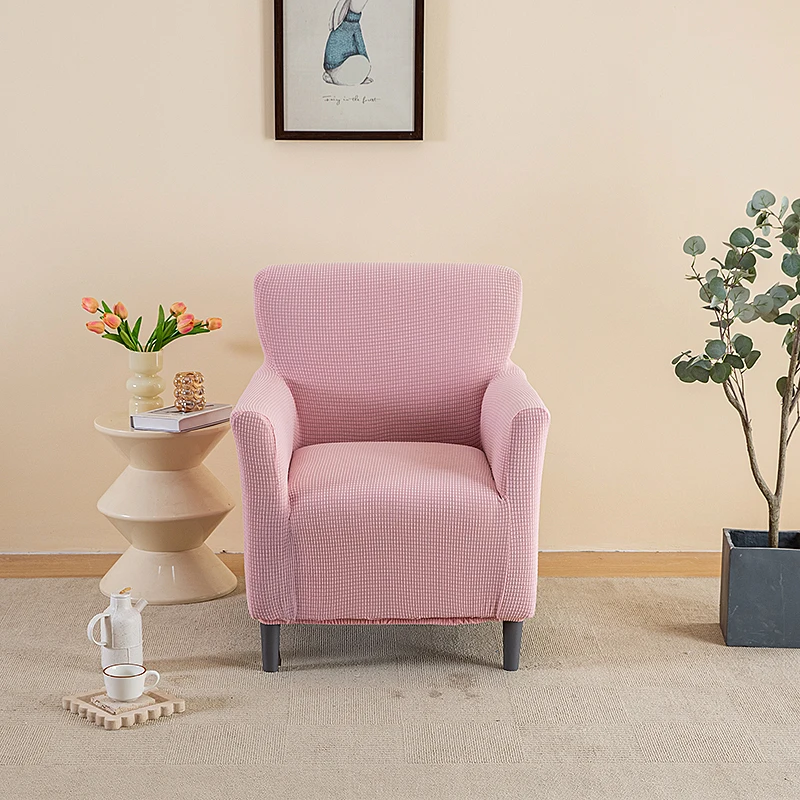 כיסא ספה מתיחה ג'קארד לא מחליק, ניתן לשטוף, כיסא ידית לסלון, חדר שינה ומשרד