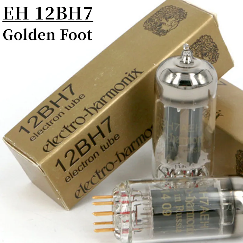 EH 12BH7 12BH7A Vacuum Tube Golden Foot Replaces 6N6 7119 for Electronic Tube Amplifier HIFI Audio Amp Original Exact Match