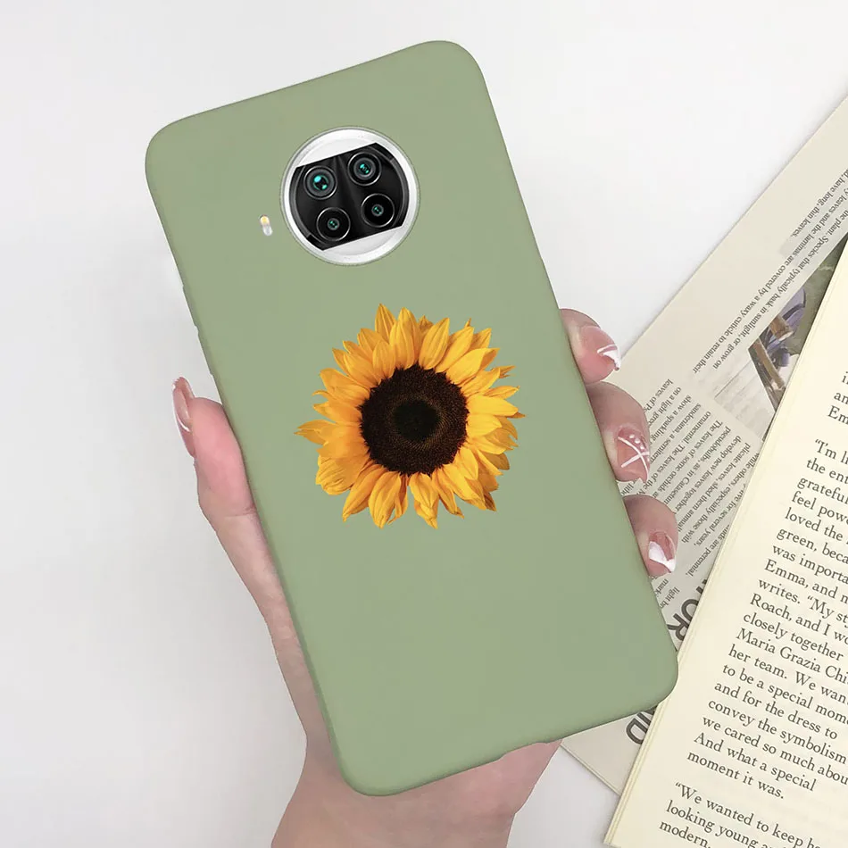 Stylish Painted Matte Silicone Soft Cover for Xiaomi Mi 10T Lite 5G