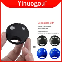 2PCS SMILO SM2 SM4 Garage Door Remote Control 433.92MHz Rolling Code For SMXI SMX2R SMX2 SMXIS OXI OX2 Receiver Controller Motor 2