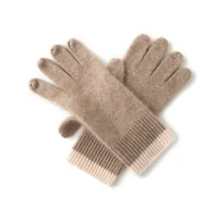 Winter Cashmere Gloves for Women Warm Touch Screen Gloves Cold Protection Full Finger Mittens Outdoor Cycling Thick Glove