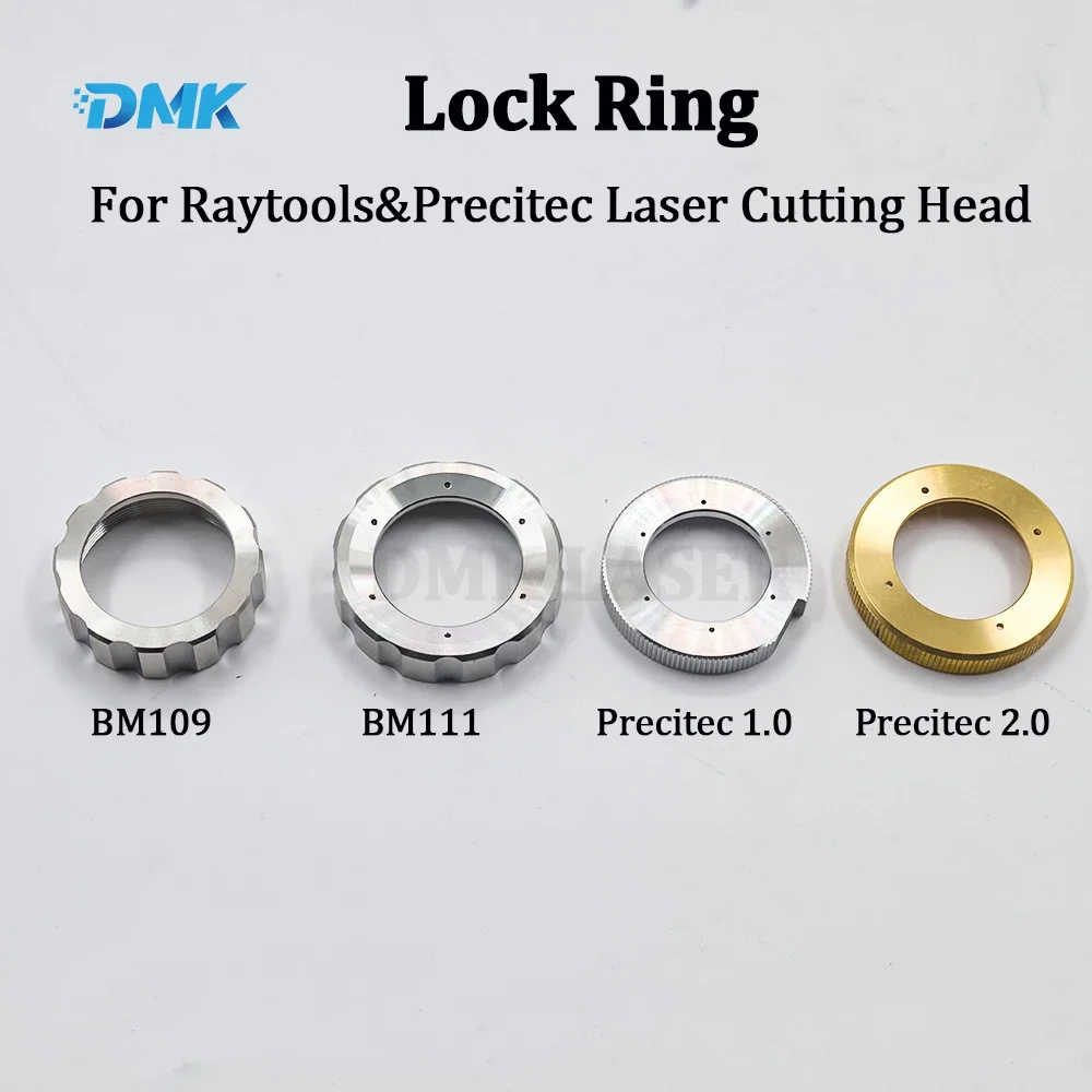 オープン サークル きらきらハンマー加工 ラッキー リング DMK Laser Ceramic Ring Lock Ring, Raytools Fasten Locking