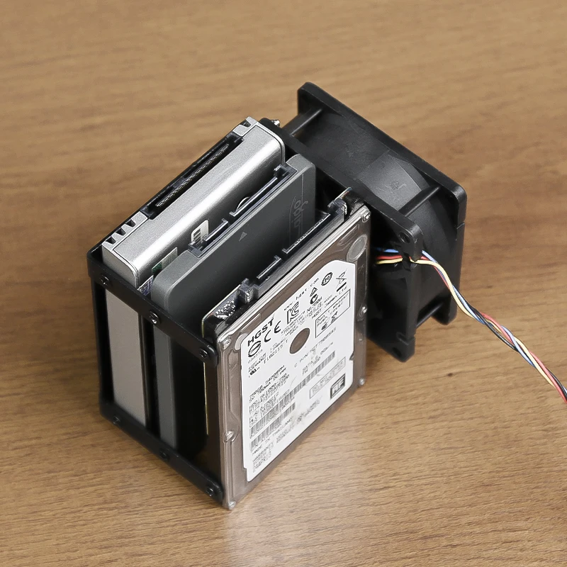 Centaur 2.5-inch Disk Stand 7025 Fan 3-Disk Position U2 Active Cooling DLC