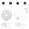 Hand Scan Sensor and Touch Dimmer Switch LED Strip Neon Lamp Waterproof Light Tape Bedroom Kitchen Cabinet Backlight Lighting 5