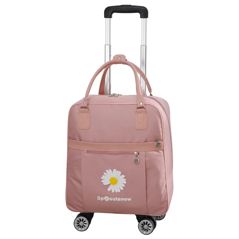Bolsa de viaje con ruedas, bolsa de equipaje con ruedas Universal, práctica bolsa de embarque, mochila impermeable, bolso, maleta con ruedas