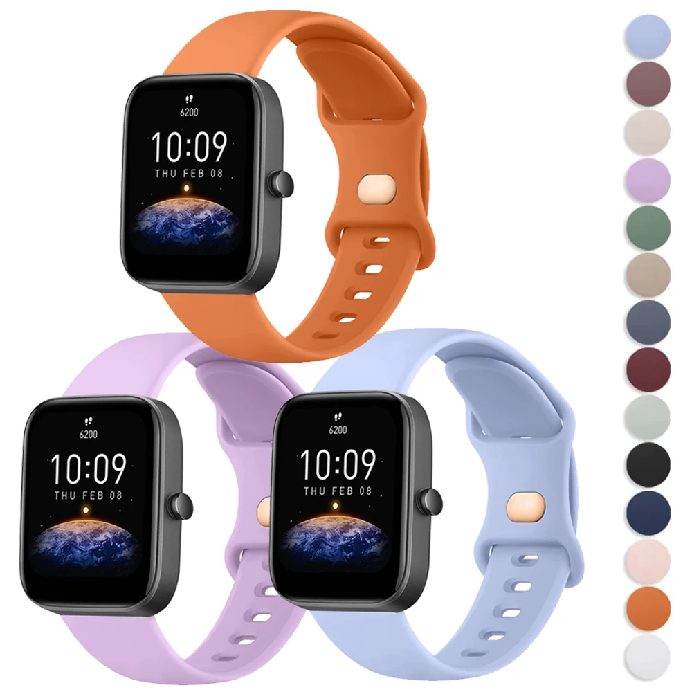 

20mm Strap for Amazfit GTS 2 3 2e/GTS 2 4 Mini Watch Band Bracelet for Amazfit Bip U Pro/Bip Lite/Bip S Lite/Bip 3 Pro Band
