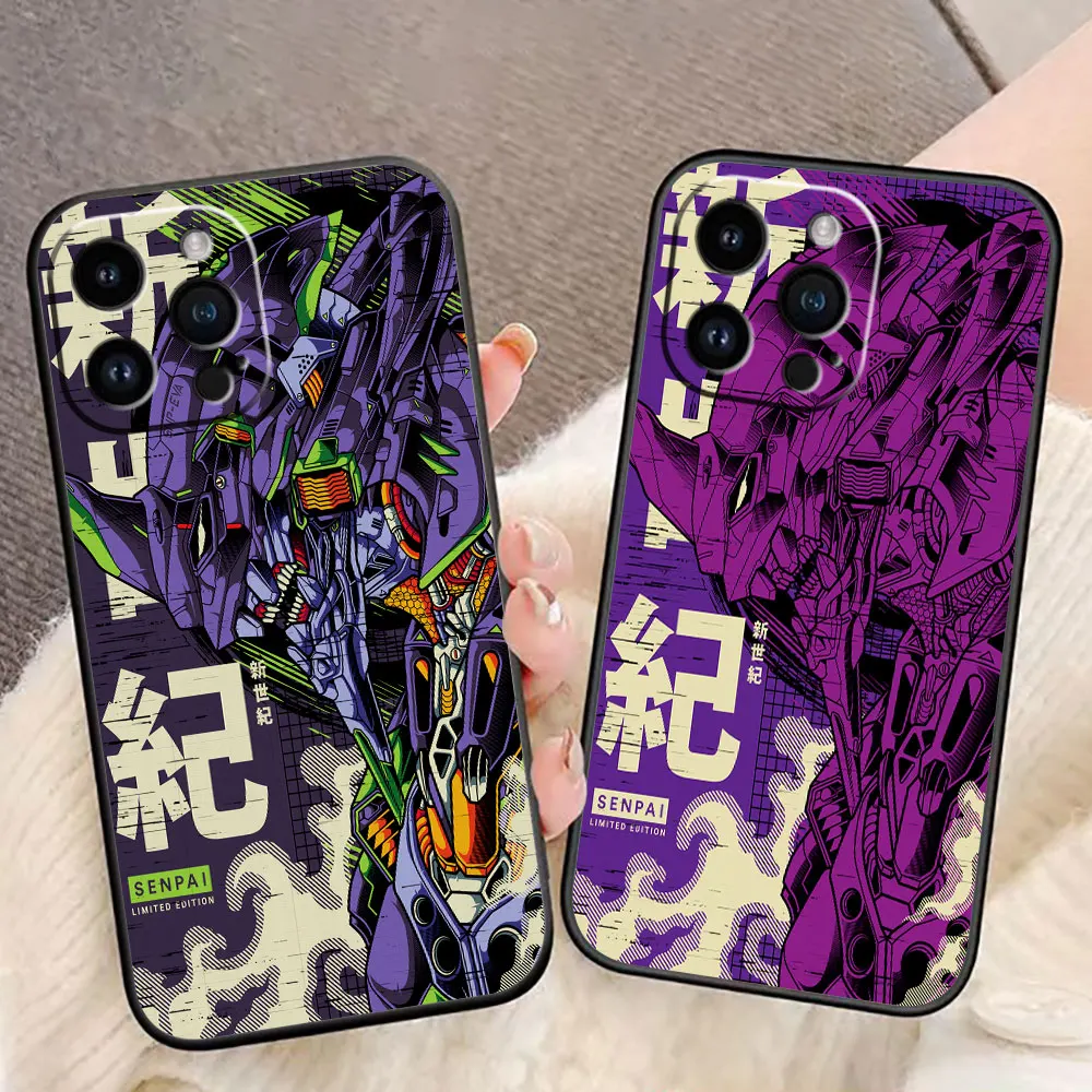 Neon Genesis Evangelion Design TPU Phone Case