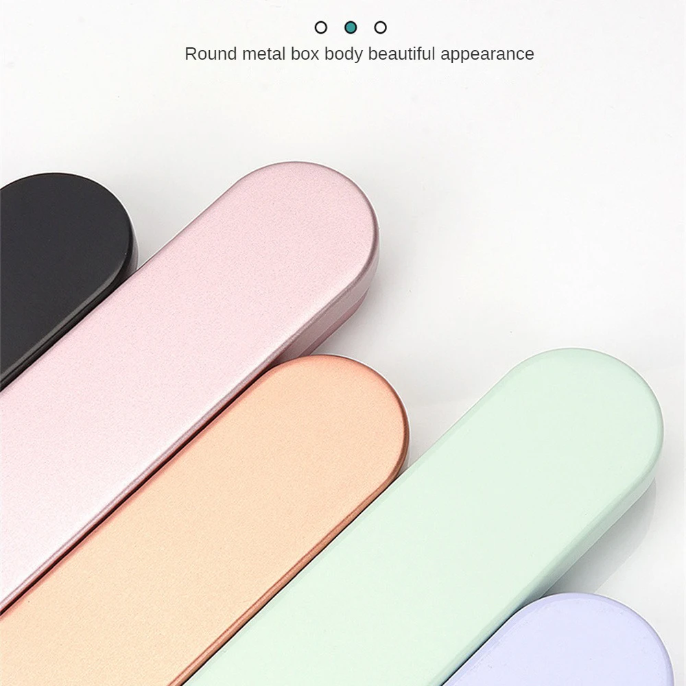Eyelash Tweezer Storage Box Lash Extension Supplies Tweezers Storage Box Pencil Cases Portable Eyelash Eyebrow Tweezers Case 5