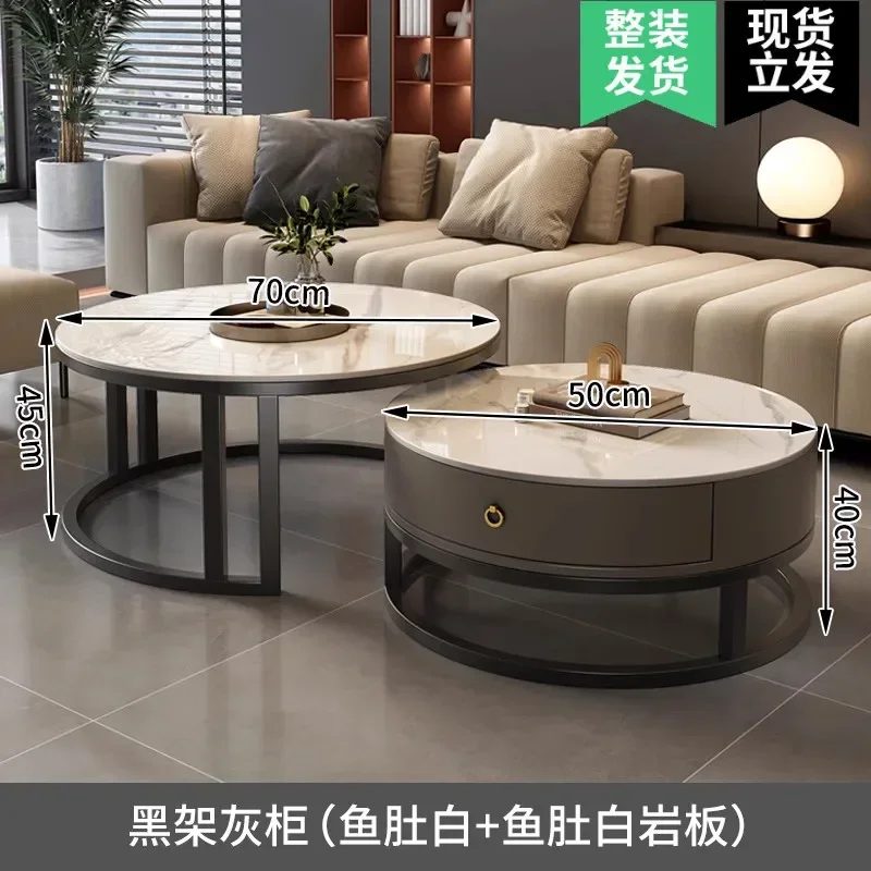 Design Floor Coffee Table Luxury Makeup Vanity Center Mobile Marble Coffee Table Funky Tavolino Da Salotto Home Furnitures