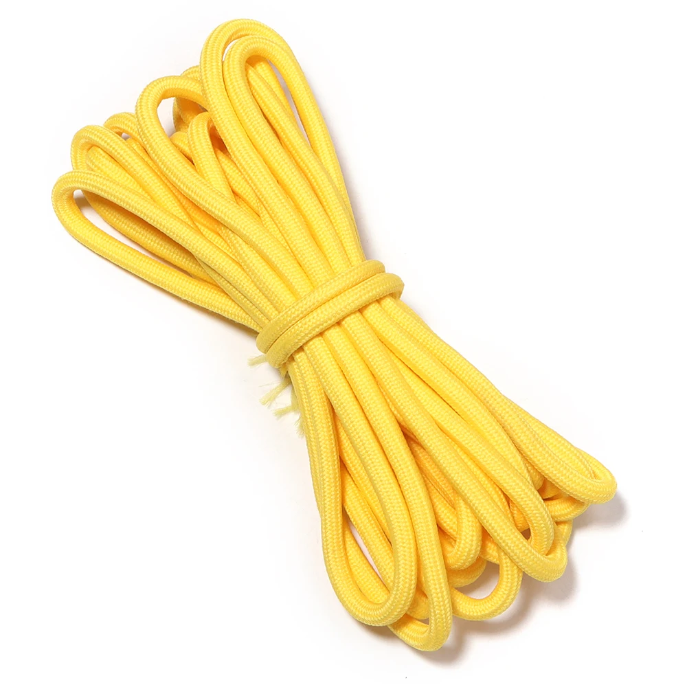 Colorful Polyester Braided Rope for Jewelry Making and Handcraft Accessories - 5 Yards, 5mm