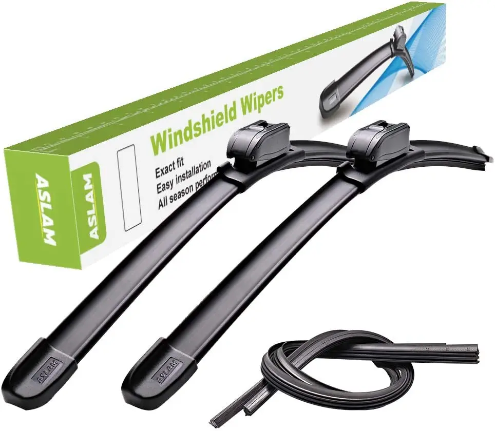 Wiper Blades Front Windshield Wipers J Hooks U Type for Universal Car