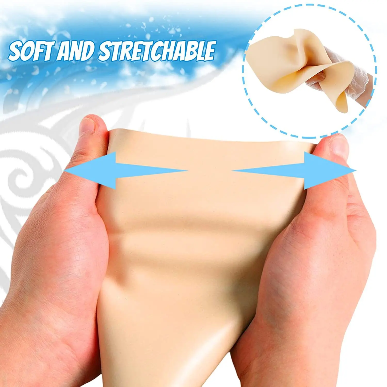 YGirlash 속눈썹 훈련 실리콘 연습, 영구 메이크업, 눈썹 문신, 피부 연습 도구, 5 개, 10 개