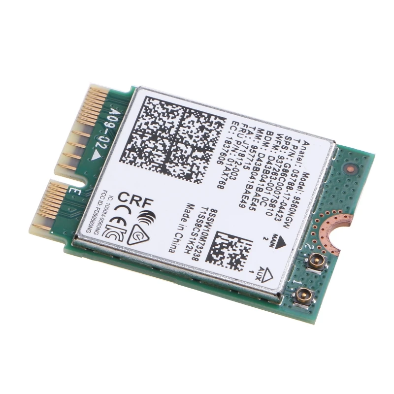 M.2 CNVio 데스크탑 어댑터 BT 5.0 무선 802.11ax 지원 MU용 키 E용 WiFi