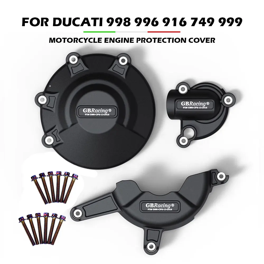 

Motorcycles Engine Covers Protectors For DUCATI 998 996 916 749 999 For GB Racing Protection Set Case Accessories