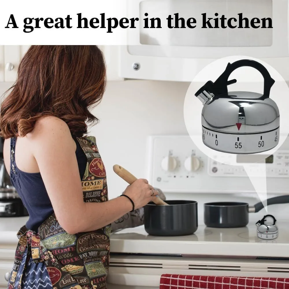 Kitchen Timer Household Minutes Mechanical Timer Countdown Cooking Clock Alarm Time Reminder Kitchen Gadgets