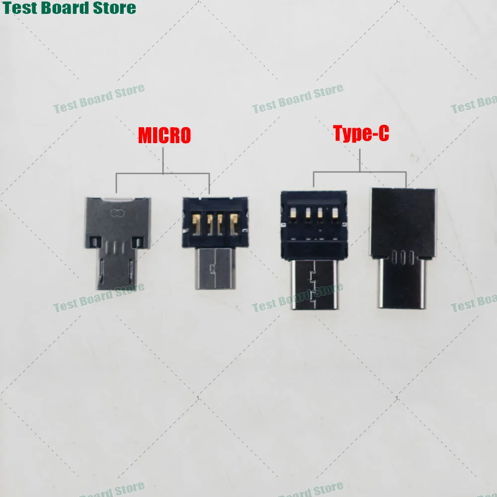 Universal OTG Micro Type-C USB 2.0 Adapter Data Connector