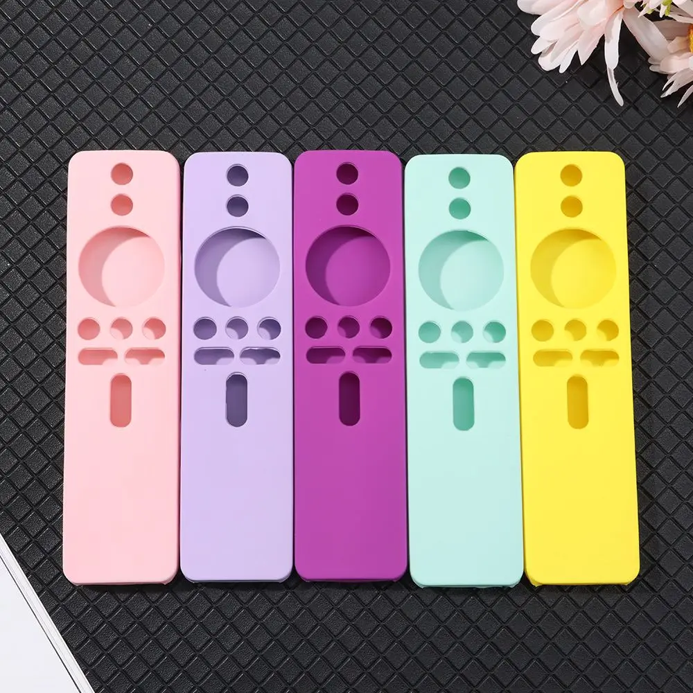Silicone Remote Case Silicone Remote Sleeve Silicone Remote Cover Silicone Case Protector Remote Controller Cover Soft Silicone Remote Control Protective Case for Xiaomi Mi Box S/4X Remote TV Stick