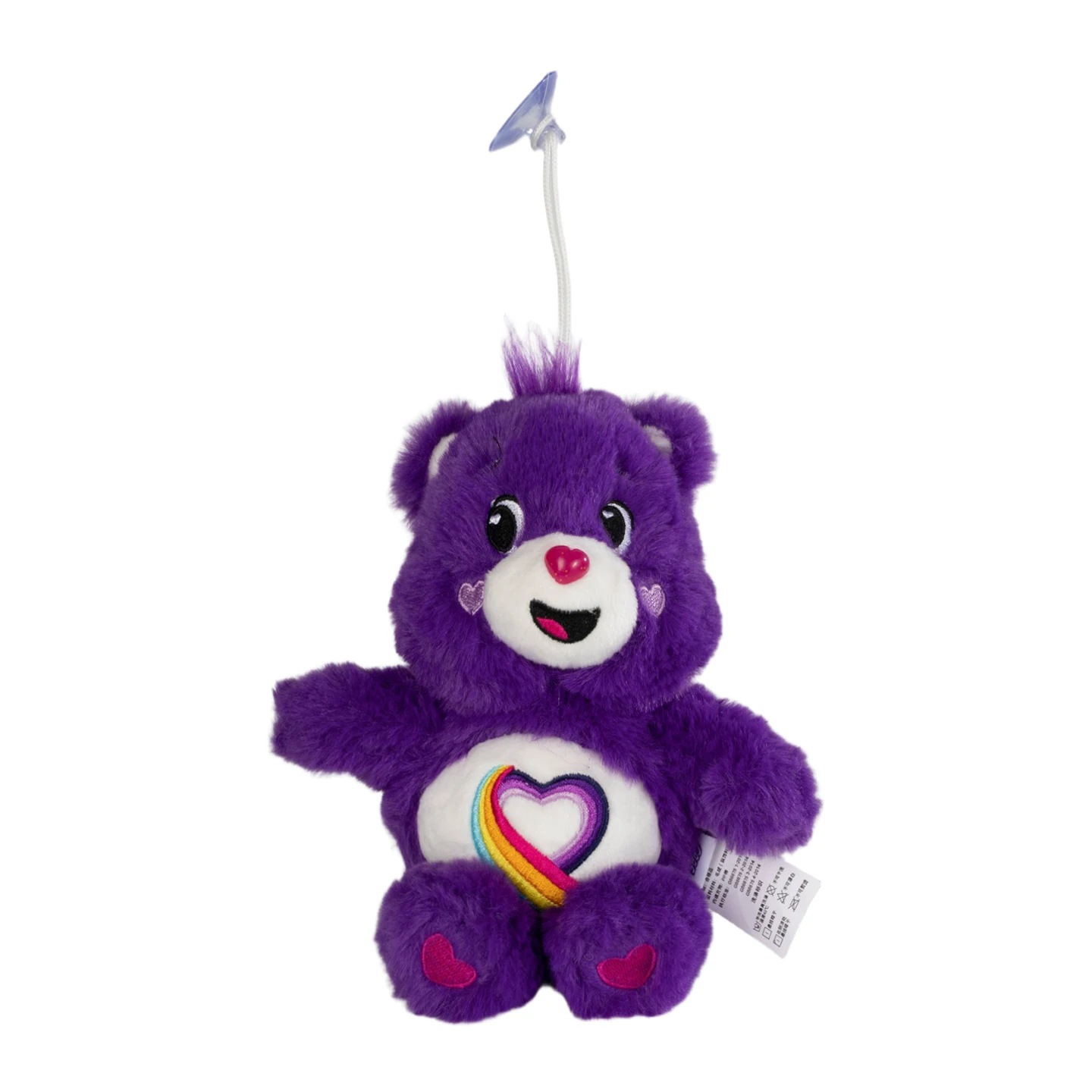 Adorable Care Bears Plush Suction Cup Ornament - Cute Hanging Decoration