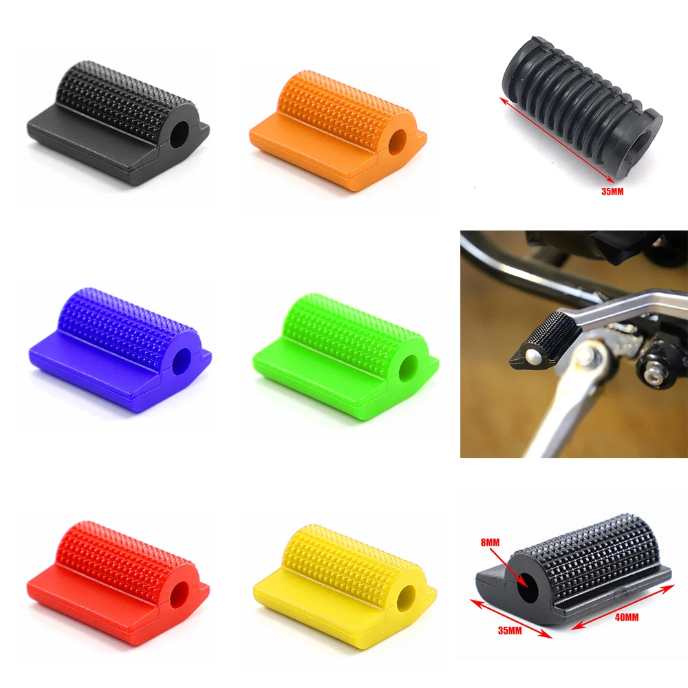 

1pcs Universal Motorcycle Gear Shift Lever Pedal Foot Pad Rubber Cover For Yamaha R1 R6 R7 MT09 For Kawasaki Ninja For Honda