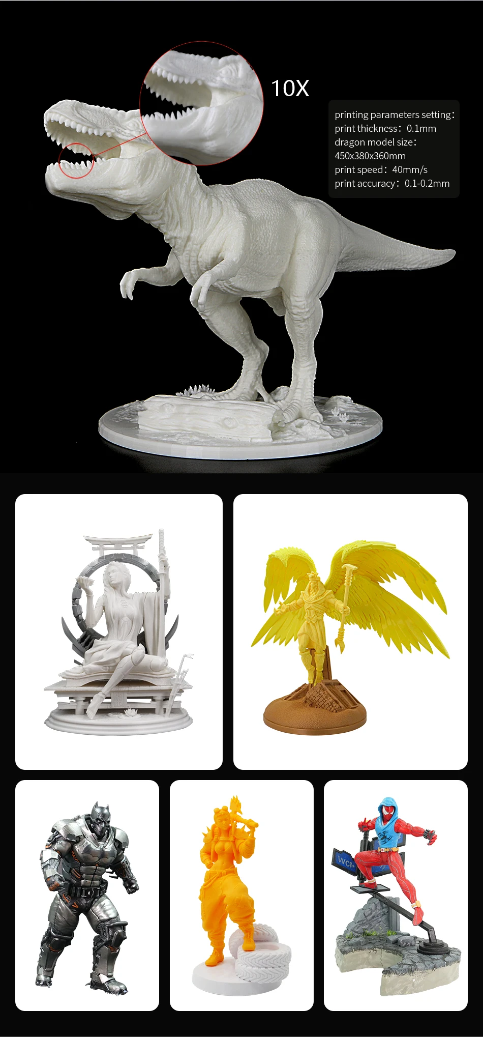 S7a6a318e77e7453a8f20babe86cef2d2R JG MAKER A9 Pro Przemysłowa drukarka 3D Duża objętość wydruku 500x400x600mm Automatyczne poziomowanie łóżka Marka Zasilacz Kolej