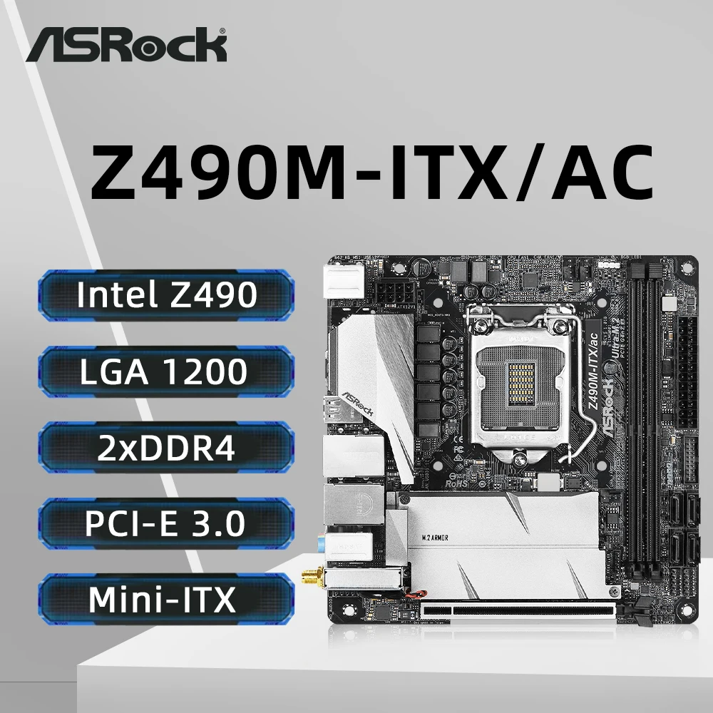 intel Core i7 10700 ASRock Z490 itx セット intel Core i7 10700 ASRock Z490 itx セット