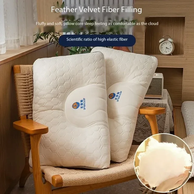 Space pillow 3D ergonomic neck pillow