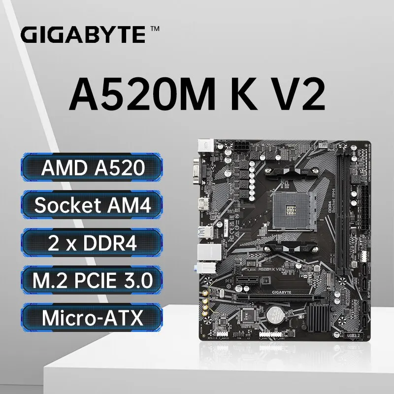 Am4 gigabyte a520m