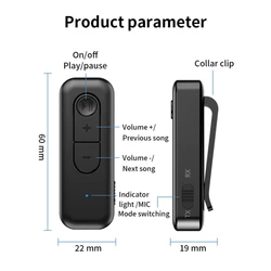 Advanced Wireless Bluetooth Audio Adapter with 5.3 Connectivity (Wireless Bluetooth)
