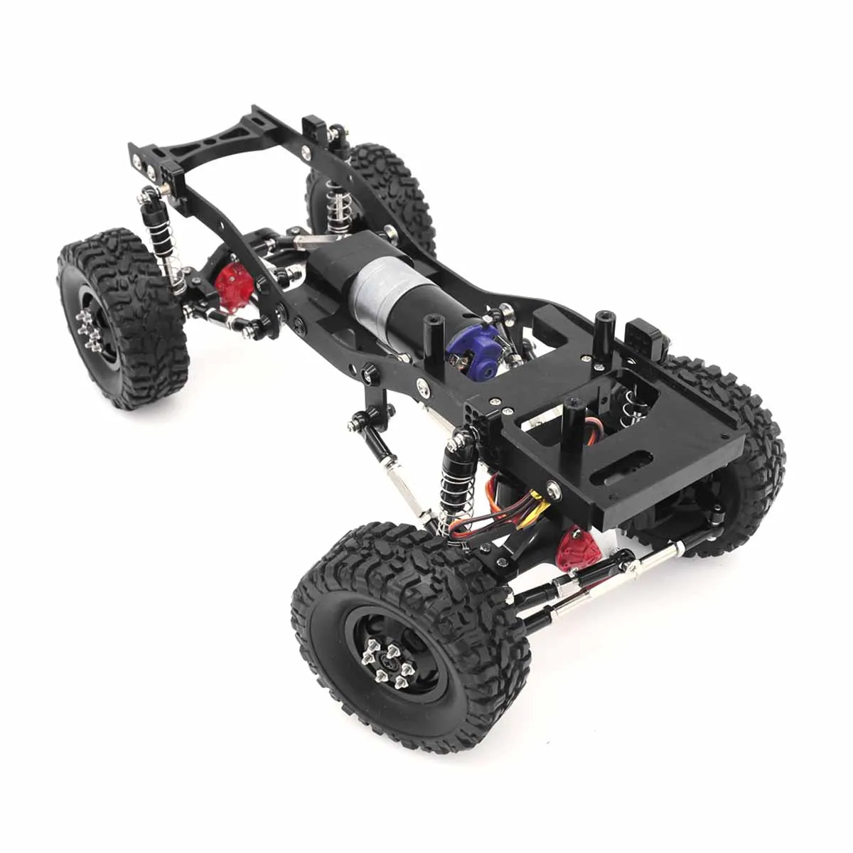 RC Achsen Set Für WPL C14 C24 - Vorder/Hinterachse Metall Für 1/16 Truck Crawler