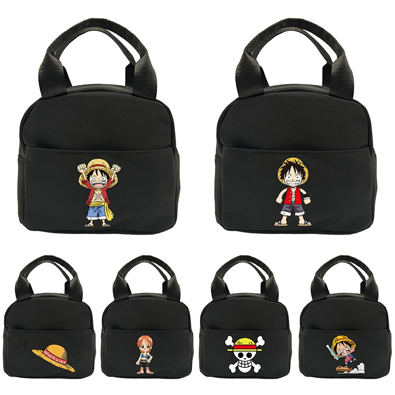 One Piece Children's Lunch Bag Primary School Lunch Box Bag Children's Best Gift Cartoon Mochila Best Gift for Children