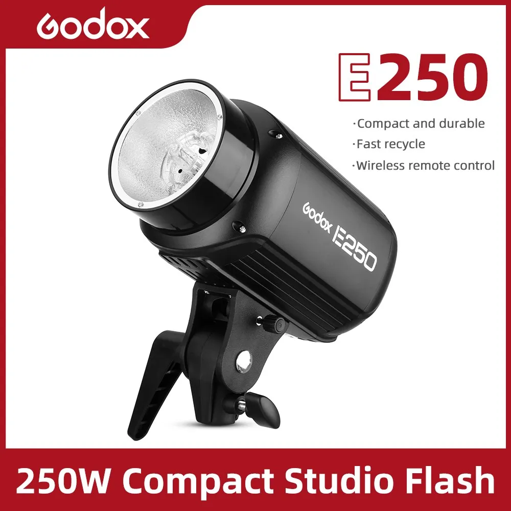 Godox Strobe Light Godox E250 Mini Photography Studio Strobe Flash