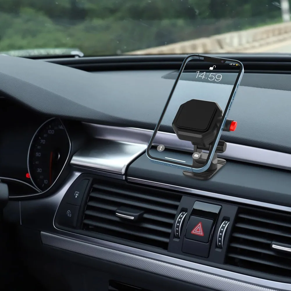 Car Phone Mount Adhesive Dashboard Holder for Smartphones