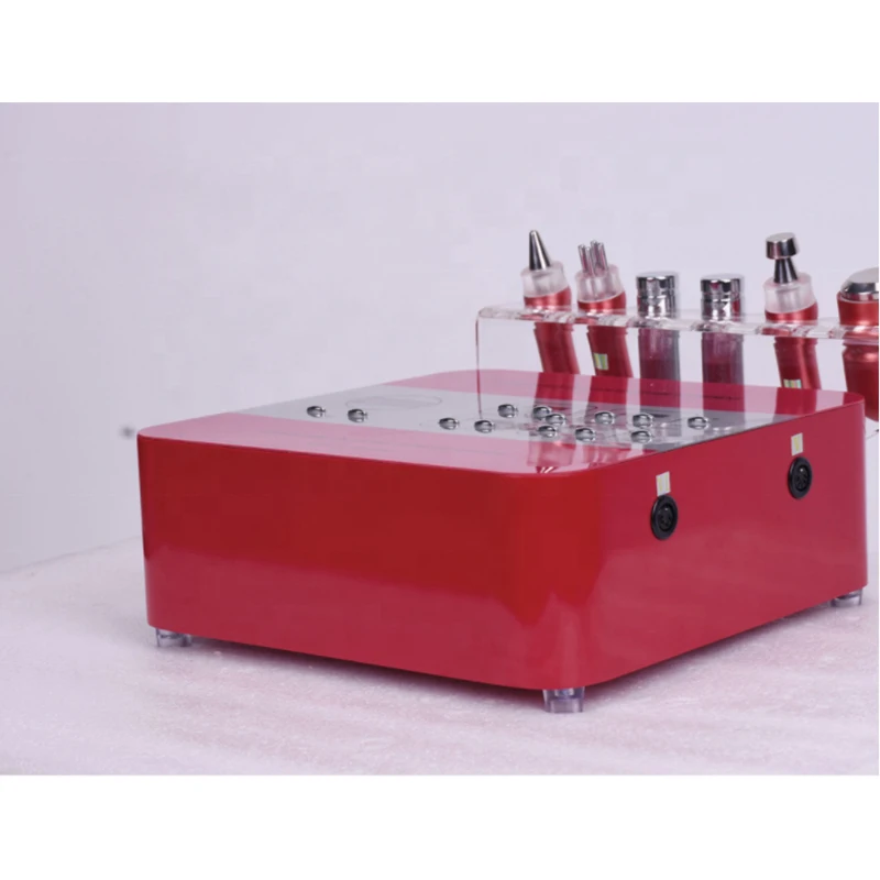 Portable Ultrasound Oxygen Facial Skin Care Beauty machine 6 handles Face and Eyes Sculpture Machine