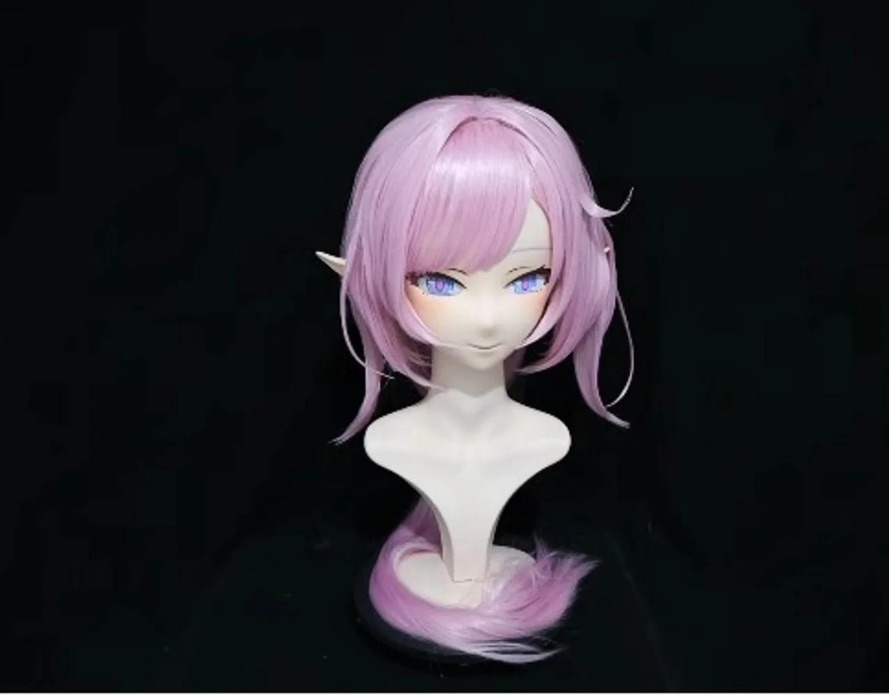 Customize Full Crossdress Doll Female/Girl Japanese Anime Cartoon Character Kig Cosplay Kigurumi Mask Halloween Doll Hairy
