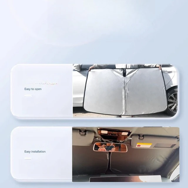 For BYD Sealion 07 EV 2024 Car Windshield Sun Shade Blocks UV Ray Reflector Window Visor Shield Cover Foldable Parasol 1 Piece 5