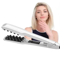 Professional Volumizing Ceramic Hair Iron For Thicker Hair Or Larger Lasting Hair Volume Fluffy Hair Straightener Crimping Tool