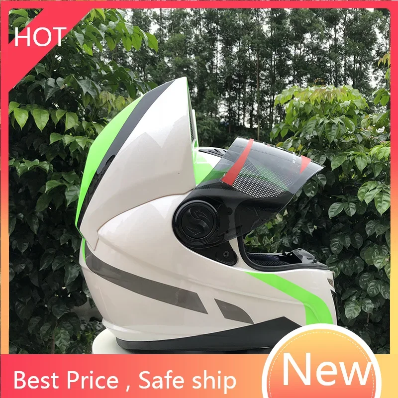 

Lovely Cat Ears Racing Motocross Casque route Casque Capacete Casco Off-road Motorcycle Helmet ski maskcute girls