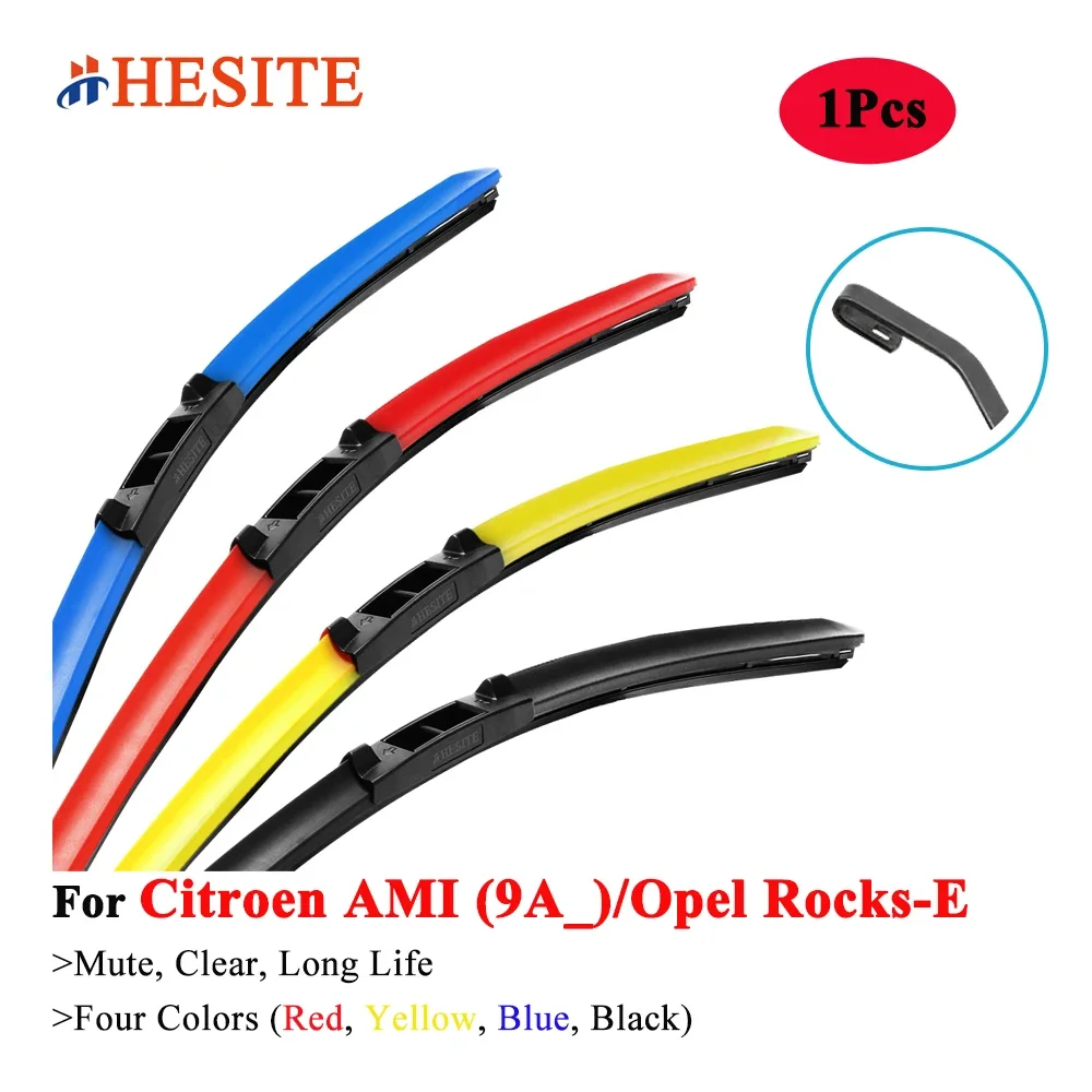 Spazzola Tergicristallo Colorata Hesite Per Citroen Ami Opel Rocks-E Hatchback Elettrico 2020 2021 2022 2023 19 "Sostituzione Esterna Dell'Auto