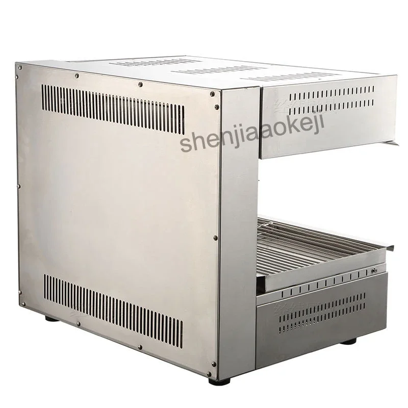 Commercial  Electric Stove Lift-Type Electric Hot Surface Stove Fire Grill Oven Western Style Oven Double Control 220v 4000w 4