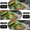 16oz/470ml Olive Oil Dispenser for Kitchen with Stickers - 2 in 1 Olive Oil Sprayer for Cooking, Air Fryer, and Salad, 4