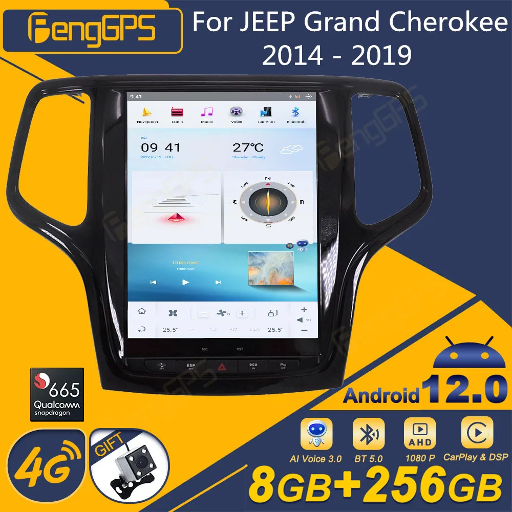 

Восьмиядерный процессор Qualcomm для JEEP Grand Cherokee 2014-2019, автомобильный радиоприемник на Android, экран Tesla, стереоприемник 2DIN, Авторадио, мультимедиа