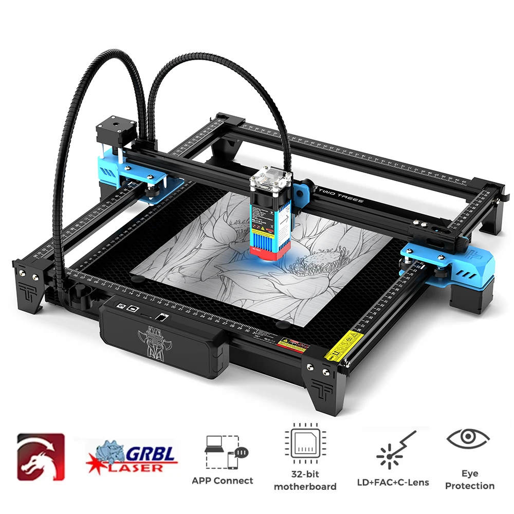 Twotrees TTS-55 Powerful Laser Engraver With Wifi Offline Control