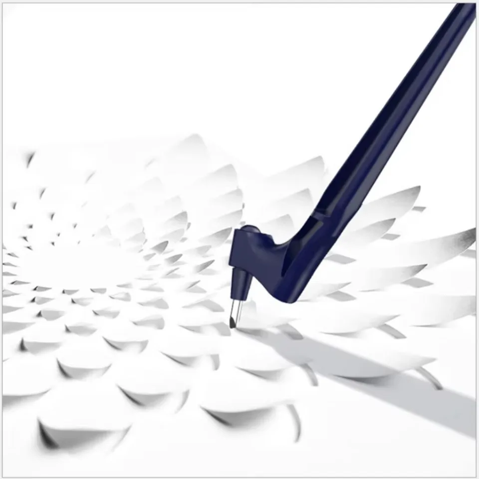 1 قطعة أدوات القطع الحرفية للحرف الورقية مع مسطرة...