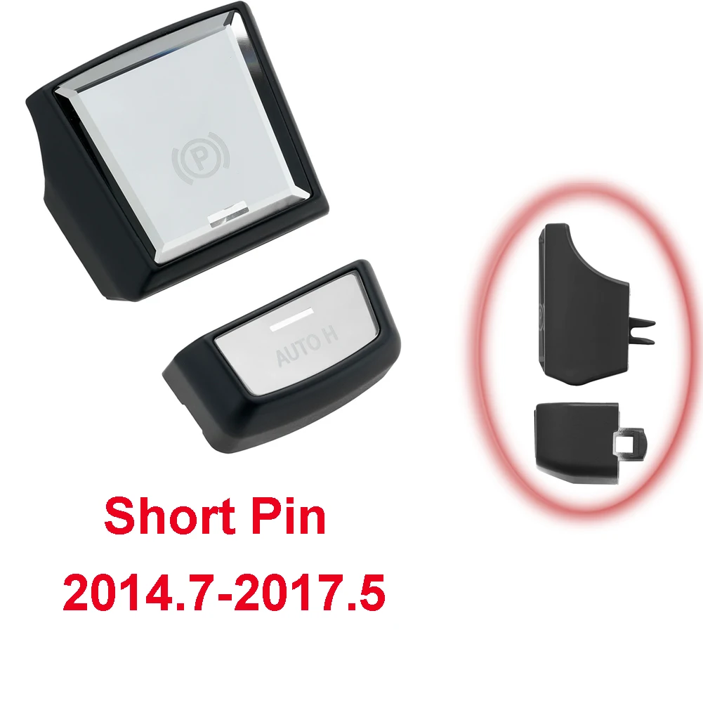 Car Parking Brake P Button Switch Cover Handbrake For BMW 5 6 Series X3 X4 F10 F11 F18 F06 F12 F13 F25 F26 61312822518 2009 -