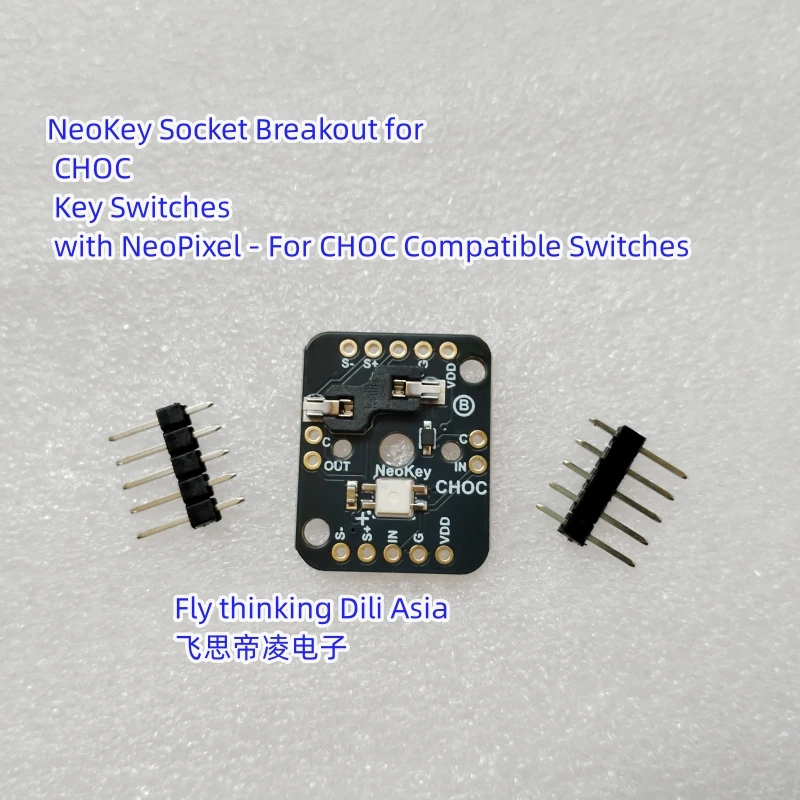 5756 NeoKey Socket Breakout for CHOC Key Switches with - For CHOC Compatible Switches 1