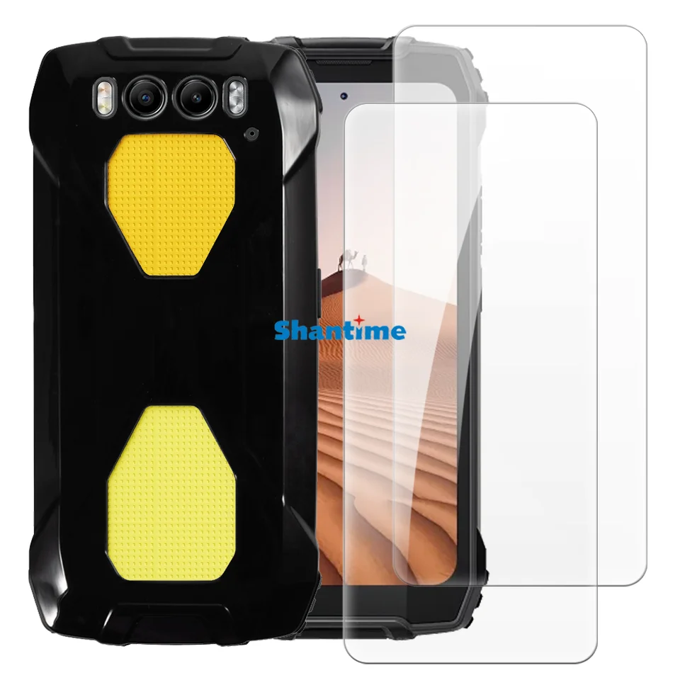 Custodia per Blackview BV7300 (6.67), Nero Morbido Silicone Anti