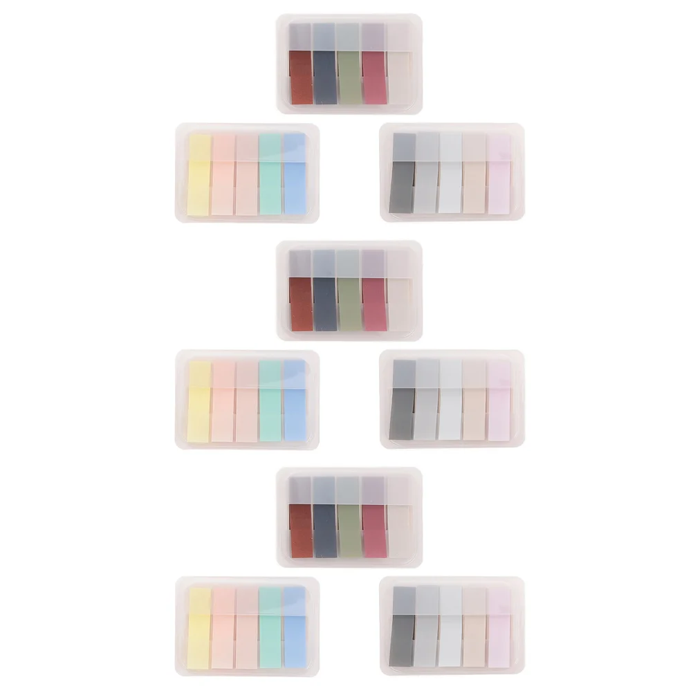 

9 Sets of Classification Stickers Tearable Memos Index Stickers for Home Office